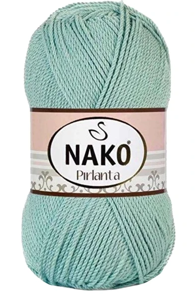 LitaeTrend 1 Adet Pırlanta Amigurumi El Örgü İpi Yünü Çağla Yeşili 12297 ürün görseli 1