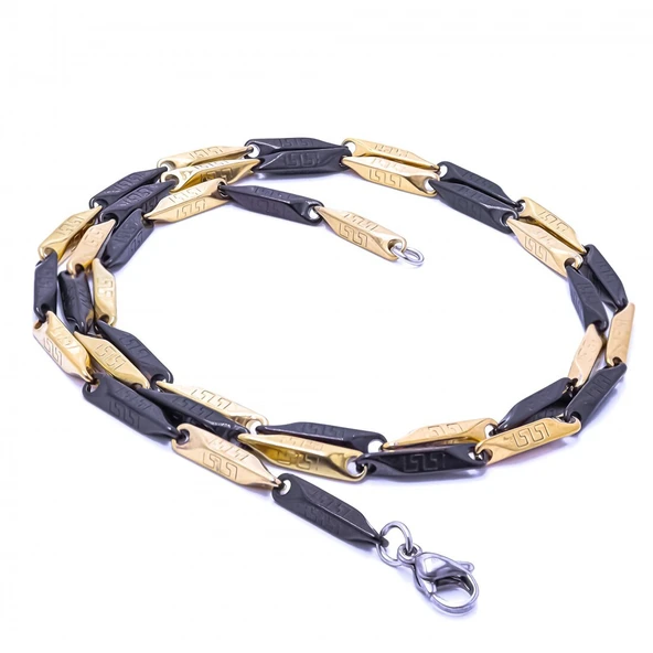 Paslanmaz Erkek Çelik Kolye 318311P2D3 - Resim 2