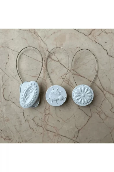 LitaeTrend Mıknatıslı Perde Mandalı Tokası Royaleks-FT-53