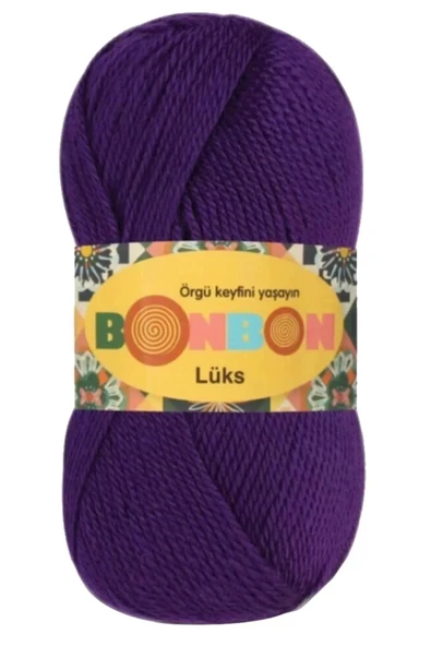 LitaeTrend 1 Adet Lüks Patik İpi Yünü Mor 98290 ürün görseli