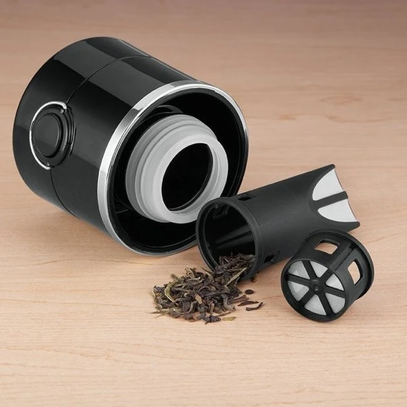 THERMOS NS 403 ÇAY DEMLEME APARATLI MUG TERMOS 470ML. - 2