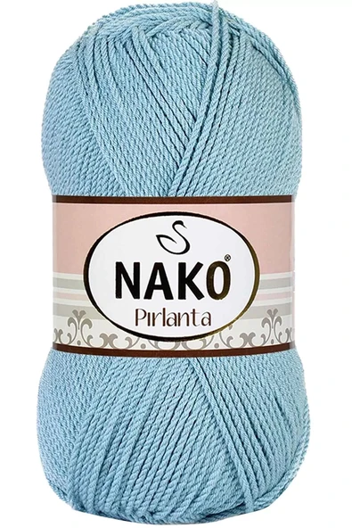 LitaeTrend 1 Adet Pırlanta Amigurumi El Örgü İpi Yünü Azur 10482 ürün görseli 1