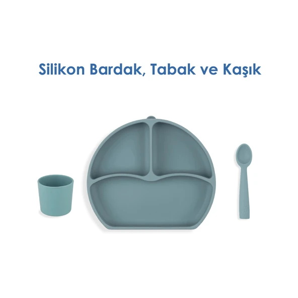 Babyjem Bebek Hediye Beslenme Seti Little Boy 5 Parça - 2