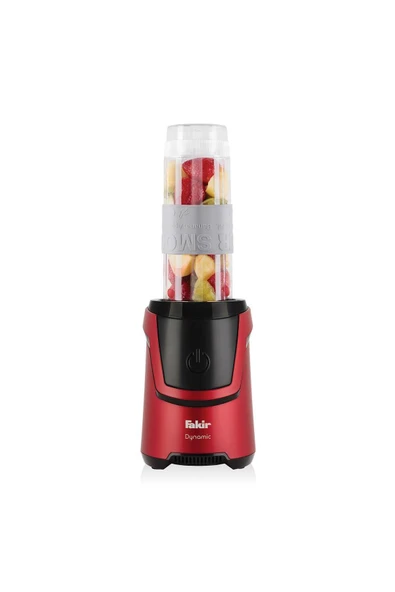 Fakir Dynamic Kişisel Blender Smoothie 2 In 1 600w Öğütücü Kırmızı ürün görseli