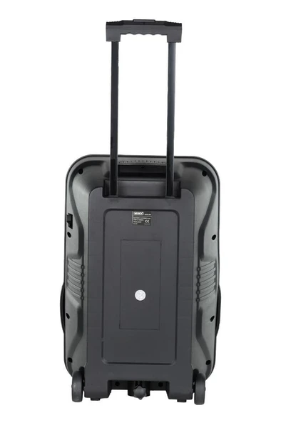 Midex MXR-280SXC Taşınabilir Seyyar Portatif 3 Mikrofonlu Şarjlı Ses Sistemi Hoparlör (280 Watt) - Resim 3