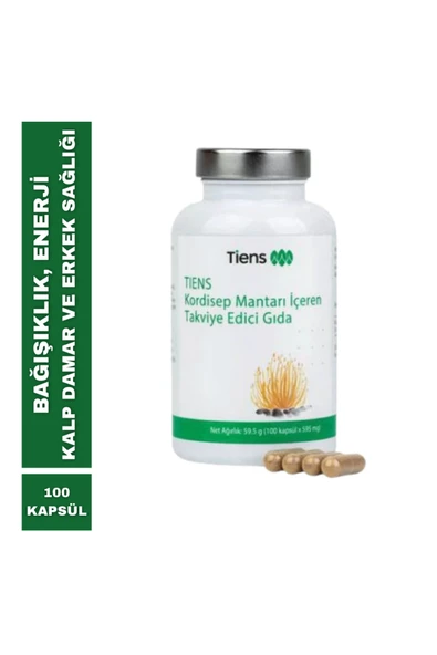 Tıens Kordiseps Mantarı Içeren Kapsül Takviye Edici Gıda ürün görseli