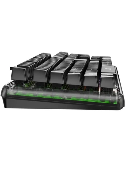 RGB Arkadan Aydınlatmalı Oyuncu Klavyesi Dayanıklı,Pro Gamer, Renkli Işıklandırma Yüksek Performans - 2