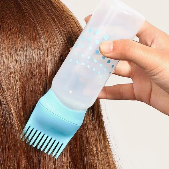 Saç Boyama Aparatı Taraklı Saç Bakımı Krem Saç Yağı Uygulama Aparatı - Resim 3