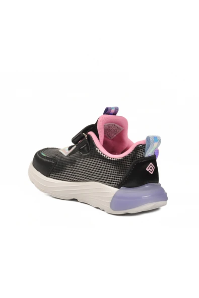 Pepino Siyah Kız Çocuk Spor Ayakkabı - 4