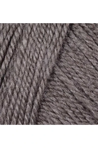 LitaeTrend 1 Adet Dora El Örgü İpi Yünü 100 gr 014 Kahverengi - Resim 2