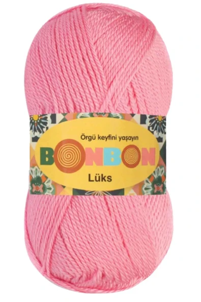 LitaeTrend 1 Adet Lüks Patik İpi Yünü Koyu Pembe 98298 ürün görseli 1