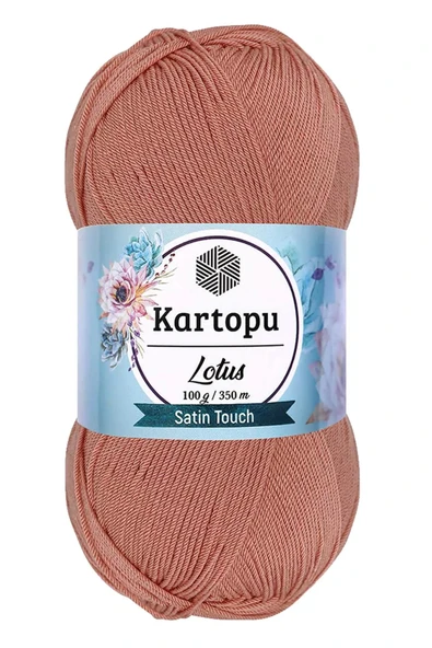 LitaeTrend 1 Adet Lotus Bikini Büstiyer Bluz Örgü İpi  K103 Pişmiş Ayva ürün görseli 1