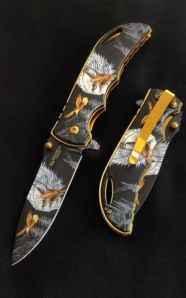 Sibirya Kartal Çakı Gold - Resim 2