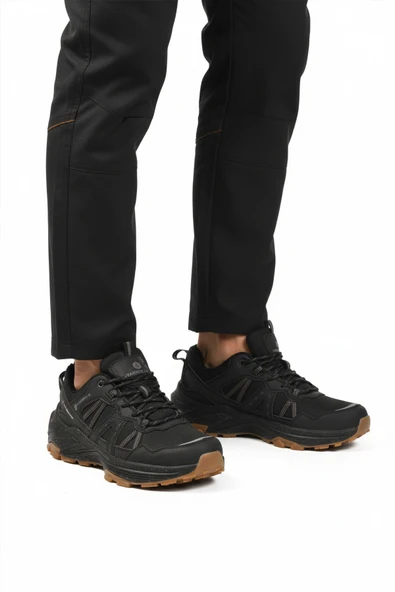 Hammer Jack Siyah Su Geçirmez Erkek Outdoor Ayakkabı - 2
