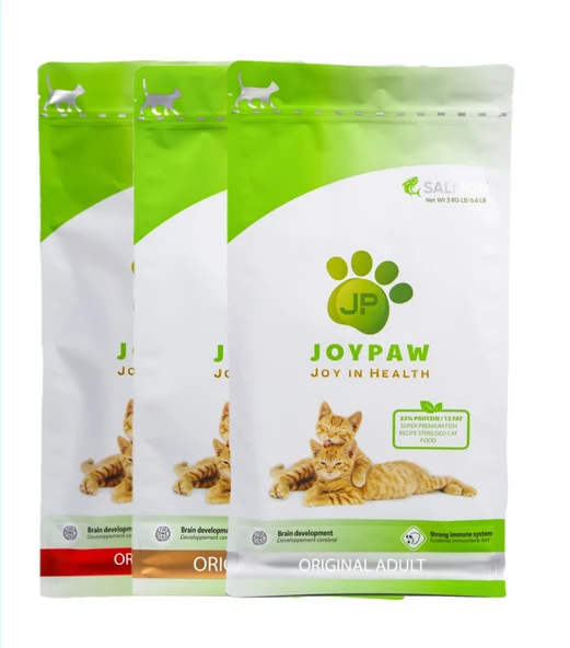 Kısırlaştırılmış Eko Somonlu Kedi Maması 3 Kg - Resim 3