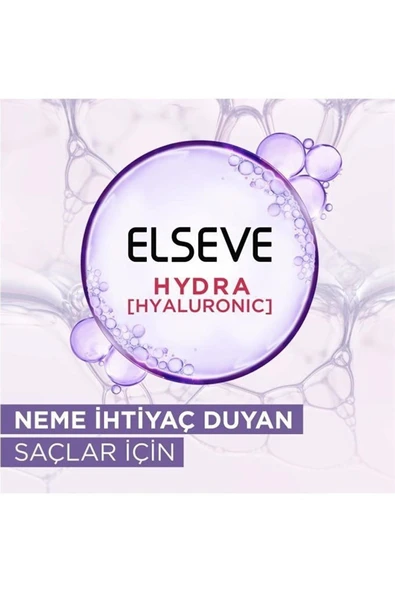 Elseve Loreal Hydra (hyaluronik Asit) Nem Dolduran Şampuan 390 Ml X 3 Adet - 5