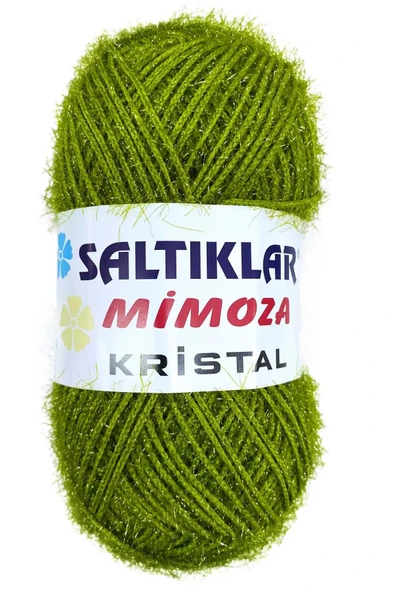 LitaeTrend 1 Adet Mimoza Kristal Işıltılı Şal Patik Yelek İpi 44 ürün görseli 1