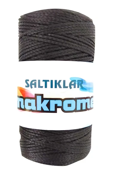 LitaeTrend 1 Adet Polyester Makrome İpi SYH Siyah 100 gr ürün görseli 1