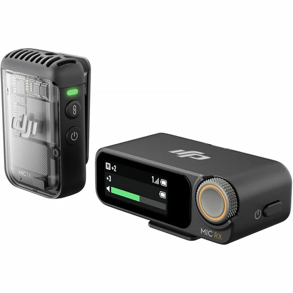 DJI Mic 2 Kompakt Dijital Kablosuz Mikrofon Sistemi (Tek Kişilik) - 1