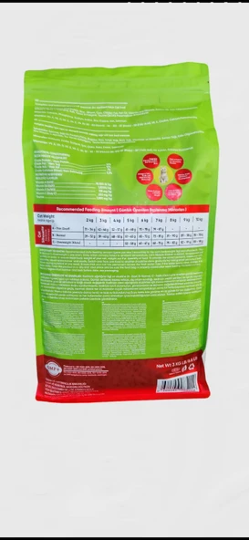 Kısırlaştırılmış Eko Sığır Etli Kedi Maması 3 Kg - Resim 4