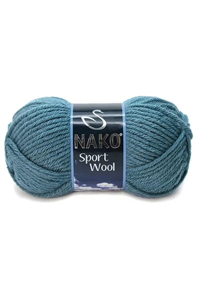 LitaeTrend 1 Adet Sport Wool Atkı Bere Ceket Yelek Örgü İpi Yünü No: 185 Fırtına ürün görseli