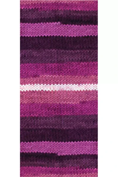LitaeTrend 1 Adet Vega Stripe Premium Akrilik El Örgü İpi Yünü No: 82413 - Resim 2