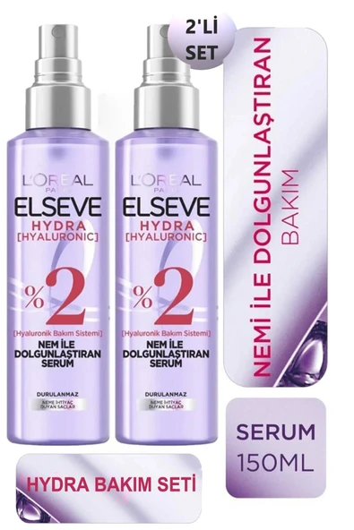 Elseve 2'li Hydra [hyaluronic] Nem Ile Dolgunlaştıran Serum 150ml 2'li Set - 1