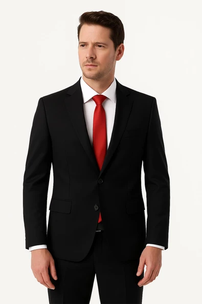 Erkek Takım Elbise Slim Fit - 1