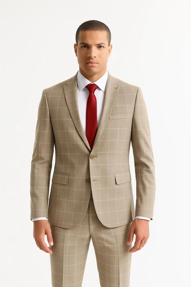 Erkek Takım Elbise Slim Fit - 2