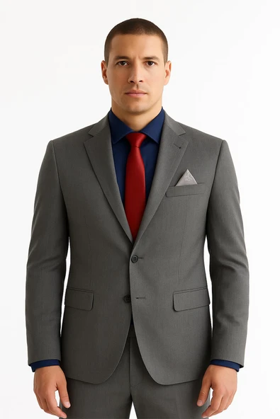 Erkek Takım Elbise Slim Fit - 2