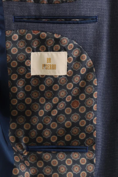 Erkek Tek Ceket Slim Fit - 6