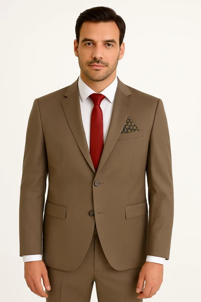 Erkek Takım Elbise Slim Fit - 1