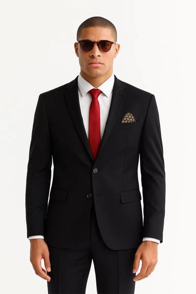 Erkek Takım Elbise Slim Fit - Resim 2