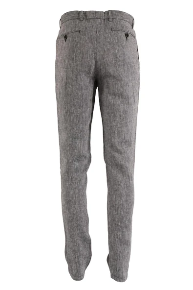 Erkek Yıkamalı Pantolon Slim Fit - 4