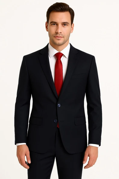 Erkek Takım Elbise Slim Fit - 2
