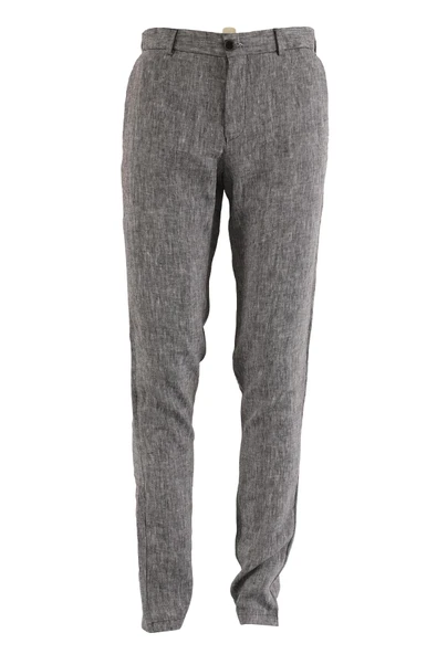 Erkek Yıkamalı Pantolon Slim Fit - 2