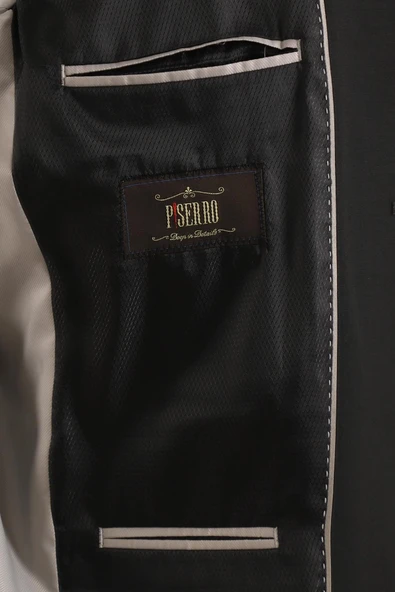 Yelekli Takım Elbise Slim Fit - 9