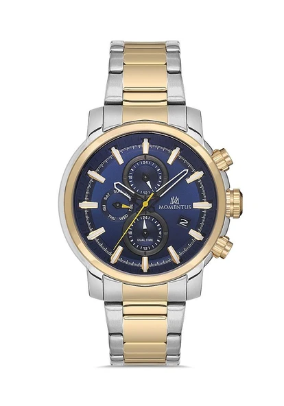 Momentus Gri Lacivert Erkek Kol Saati CC302T-11SG - 1