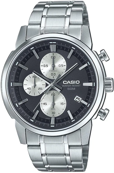 Casio Gri Siyah Erkek Kol Saati MTP-E510D-1A2VDF - 1