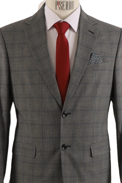 Erkek Takım Elbise Slim Fit - Resim 5