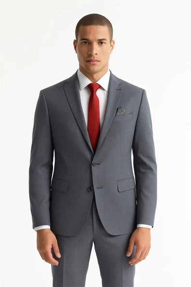 Erkek Takım Elbise Slim Fit - 1