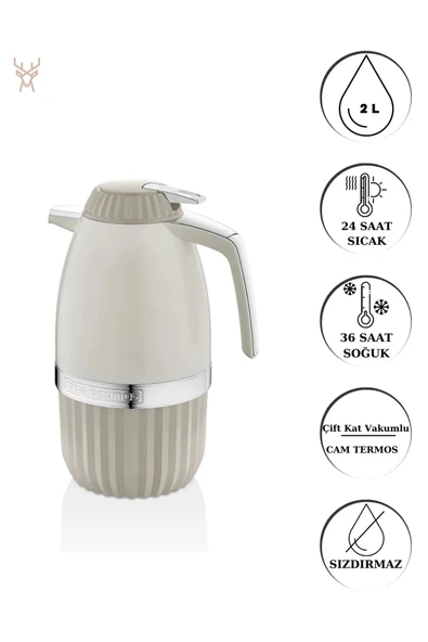 LitaeTrend Elegant T Serisi 2 Lt. Termos Royaleks-PW-003 - 2