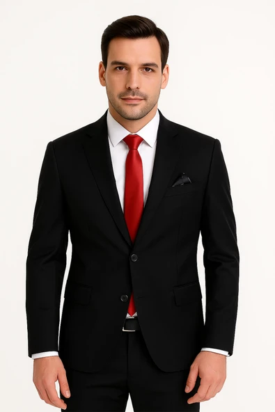 Erkek Takım Elbise Slim Fit - 2