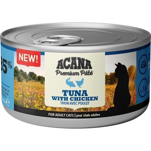 Acana Premium Tuna Balık Ve Tavuklu Ezme Kedi Konservesi 85 gr ürün görseli 1