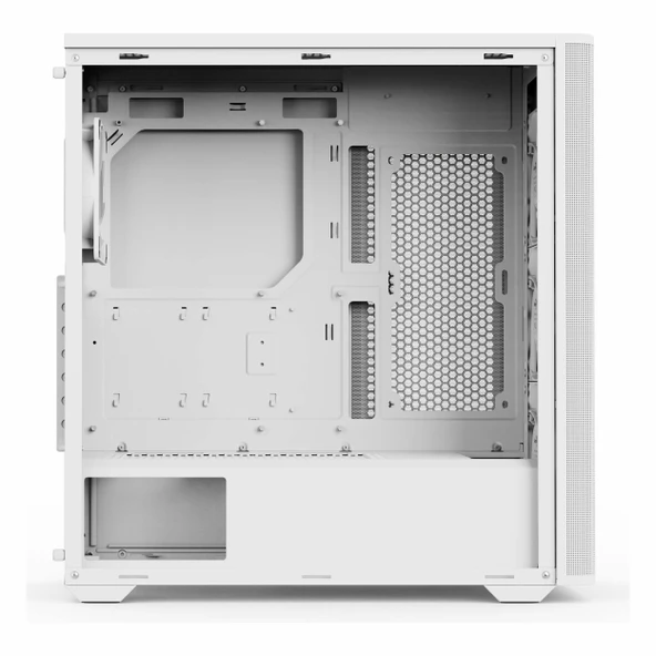 Aerocool D501A USB 3.2 ARGB ATX Mid Tower Beyaz Kasa - Resim 5