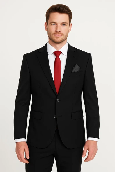 Erkek Takım Elbise Slim Fit - 1