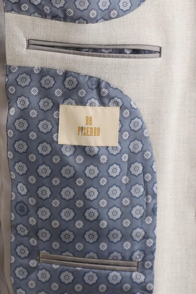 Erkek Tek Ceket Slim Fit - 6