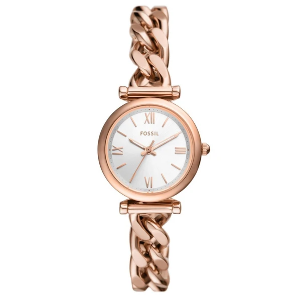 Fossil Rose Gold Kadın Kol Saati - Zincir Detay FES5330 - 1
