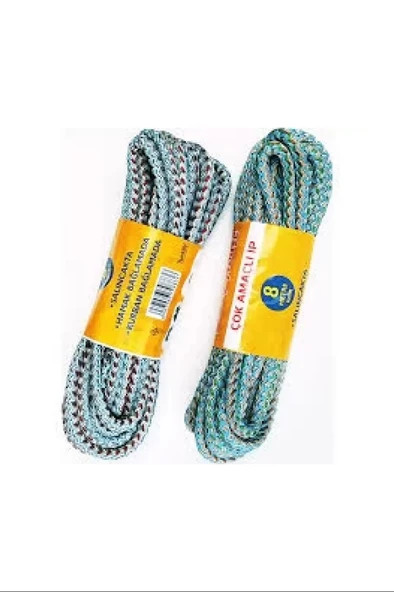 LitaeTrend Çok Amaçlı Kalın İp 8 Mt 1 Adet Royaleks-56456 ürün görseli