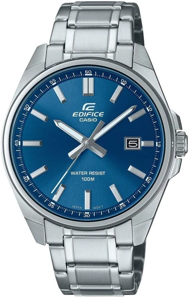 Casio Edifice Gri Lacivert Erkek Kol Saati EFV-150D-2AVUDF - 1